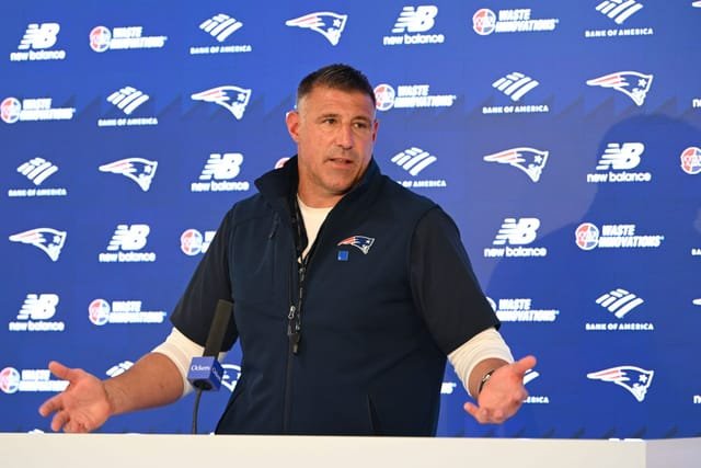 Mike Vrabel Brings Rescue Puppy to Patriots Training Camp, Sparking NFL Debate