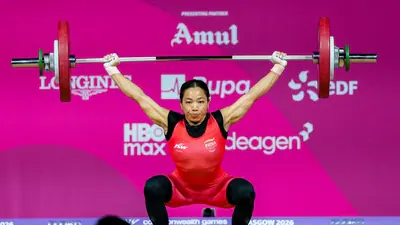 Mirabai Chanu Creates Commonwealth Games History with Record Third Gold for India