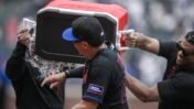 Juan Soto and Francisco Alvarez’s Failed Gatorade Shower Goes Viral After Mets Beat Dodgers