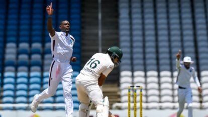 Justin Greaves Creates Test History with Five Consecutive Wicket-Maidens as West Indies Stun Pakistan