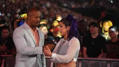 Bayley Reacts to Grayson Waller's Pipebomb-Style WWE Promo as NXT Segment Goes Viral Bayley Reacts to Grayson Waller's Pipebomb-Style WWE Promo as NXT Segment Goes Viral