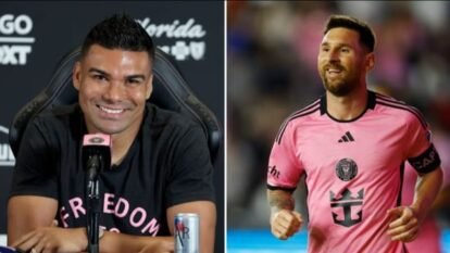 Casemiro Calls Lionel Messi 'God of Football' After Joining Inter Miami