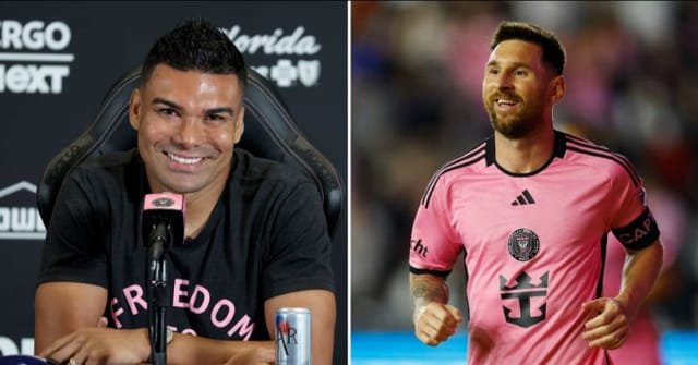 Casemiro Calls Lionel Messi 'God of Football' After Joining Inter Miami