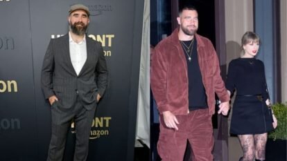 Jason Kelce Gets Emotional Over Travis Kelce and Taylor Swift's Wedding, Calls It 'More Than 10 Out of 10'