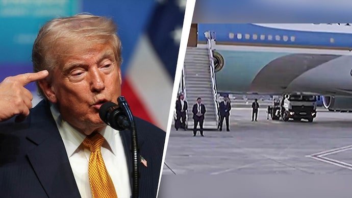 donald trump catering truck turkey iran threat air force one