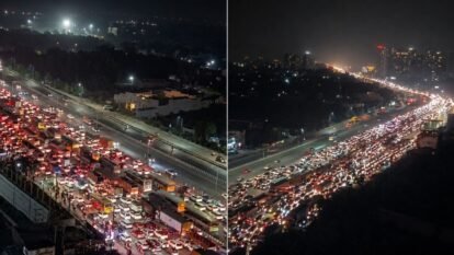 Raksha Bandhan Delhi-NCR traffic jam Raksha Bandhan Delhi-NCR traffic jam