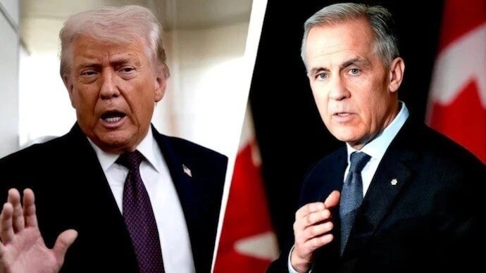 Donald Trump Mark Carney