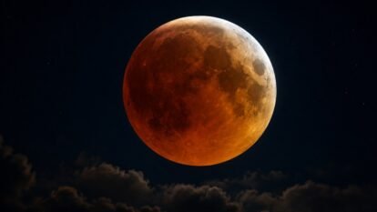 Globally, the eclipse occurs on August 28 in UTC, while in parts of the Americas it begins on the evening of August 27. (AI-generated image) Globally, the eclipse occurs on August 28 in UTC, while in parts of the Americas it begins on the evening of August 27. (AI-generated image)