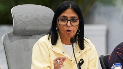 Venezuelan interim President Delcy Rodriguez Venezuelan interim President Delcy Rodriguez