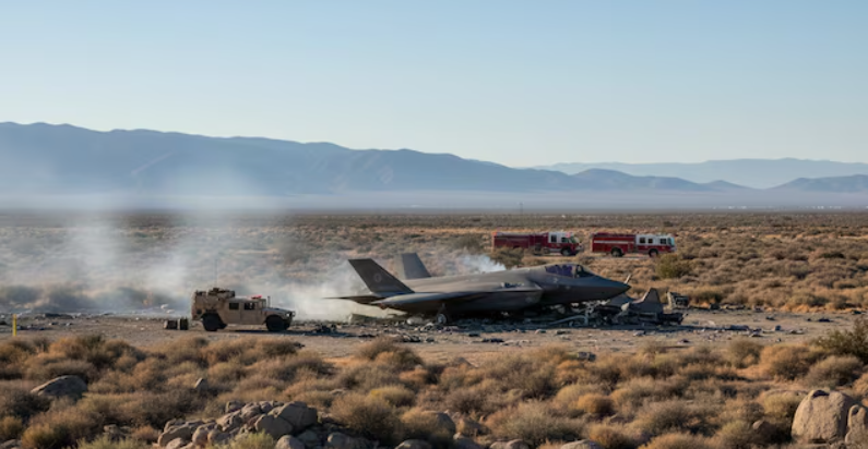 US Marine Corps F-35B crashes near Miramar after pilot ejects safely