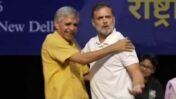 Rahul Gandhi Mocks Modi With Meloni Hug Joke at Event
