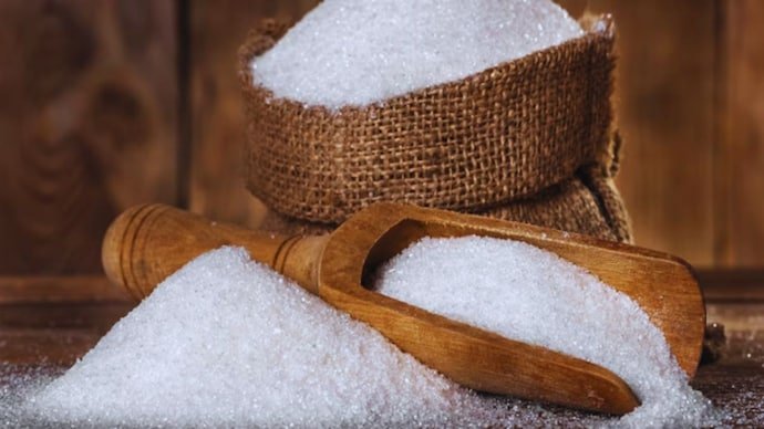 Sugars jumped 8.84 per cent to Rs 25.36 apiece