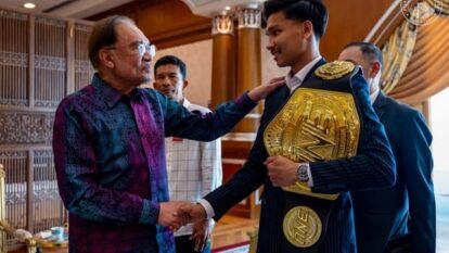 Aliff Sor Dechapan Receives Hero's Welcome from Malaysian PM After Historic ONE Championship Title Win Aliff Sor Dechapan Receives Hero's Welcome from Malaysian PM After Historic ONE Championship Title Win