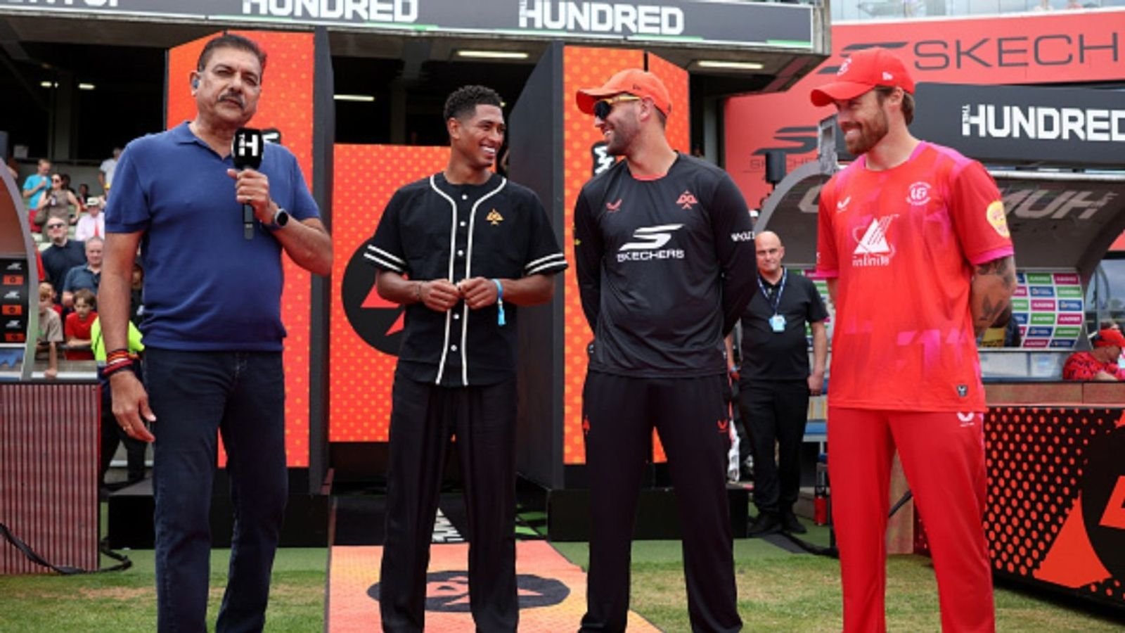 Ravi Shastri Gets Jude Bellingham's Autograph for Daughter at The Hundred 2026, Fans Love Heartwarming Moment
