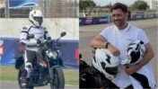 MS Dhoni’s Superbike Ride at Madras International Circuit Goes Viral Amid IPL Future Speculation