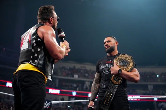 LA Knight Brushes Off SummerSlam Wardrobe Mishap as Roman Reigns Feud Heats Up Before Money in the Bank