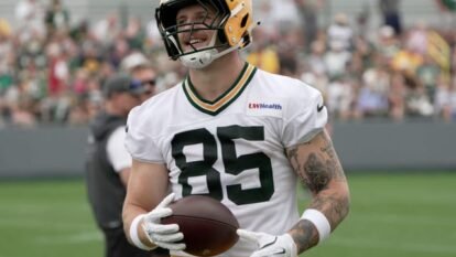 Tucker Kraft Opens Up on First Contact After ACL Recovery Ahead of Packers' 2026 NFL Season Tucker Kraft Opens Up on First Contact After ACL Recovery Ahead of Packers' 2026 NFL Season