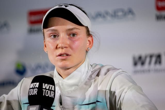 Elena Rybakina Reacts to WTA Gender Testing Policy: 'If We Need to Do It, We Will Do It'