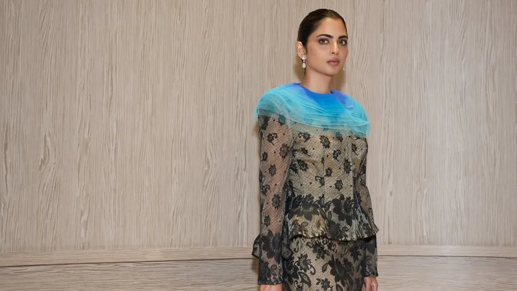 Isha Ambani’s Schiaparelli Couture Look Worth Over ₹50 Lakh: A Masterclass in Quiet Luxury and High Fashion
