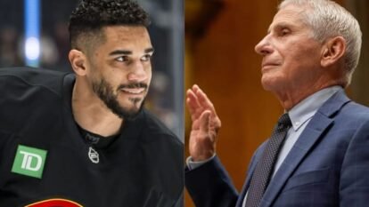 Evander Kane Anthony Fauci Comments Spark Heated Clash With NHL Analyst Mark Spector Evander Kane Anthony Fauci Comments Spark Heated Clash With NHL Analyst Mark Spector
