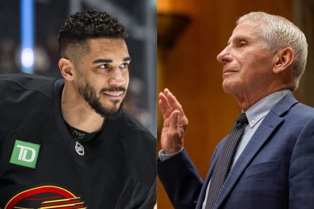 Evander Kane Anthony Fauci Comments Spark Heated Clash With NHL Analyst Mark Spector