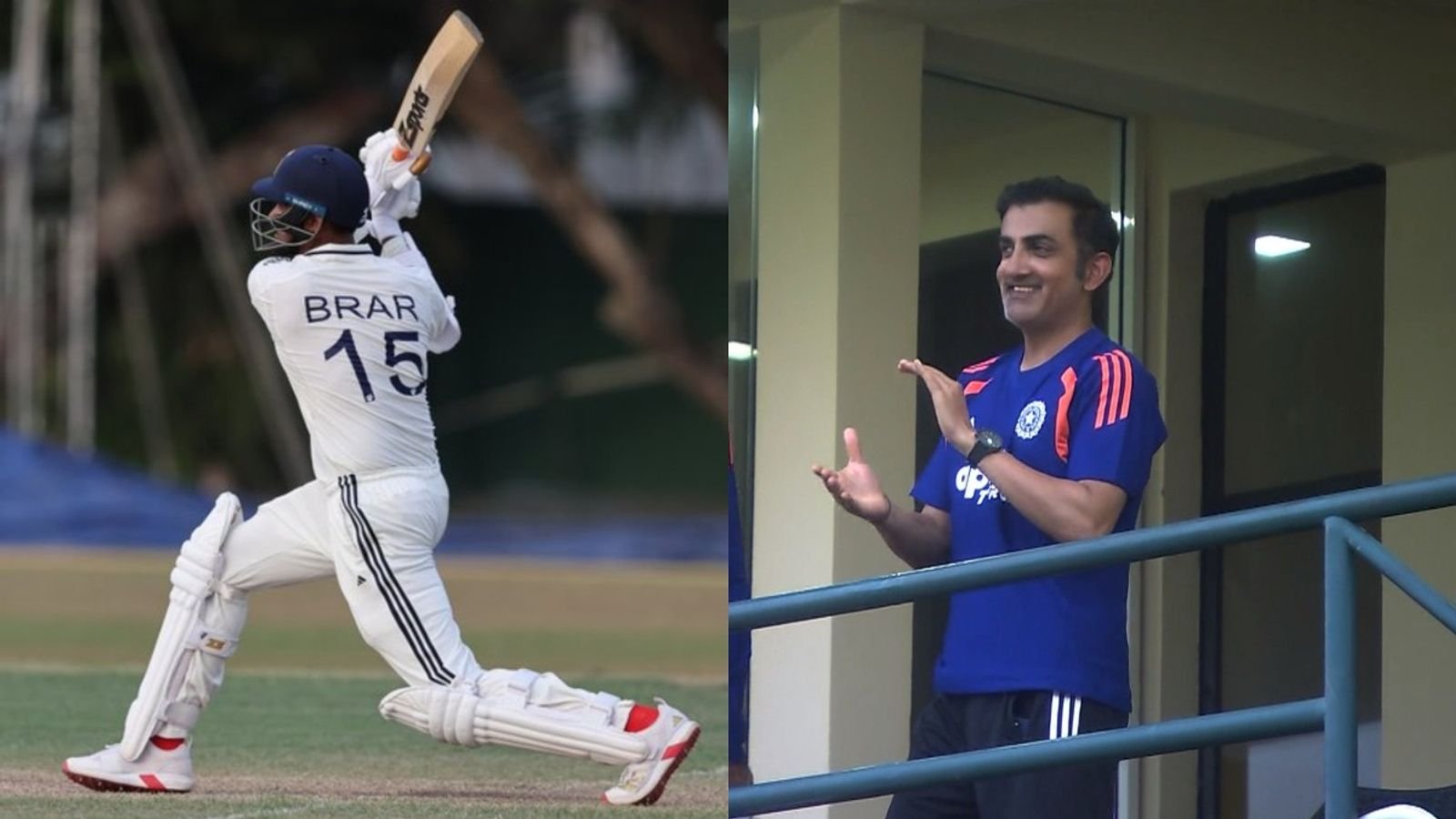 Gurnoor Brar Smashes Four Sixes in Final Over as Gambhir’s Reaction Goes Viral