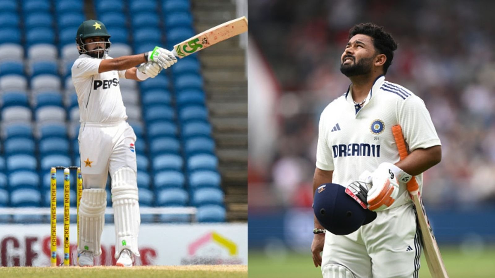 ICC Test Batting Rankings: Babar Azam Returns to Top 10 as Rishabh Pant Drops to No. 14
