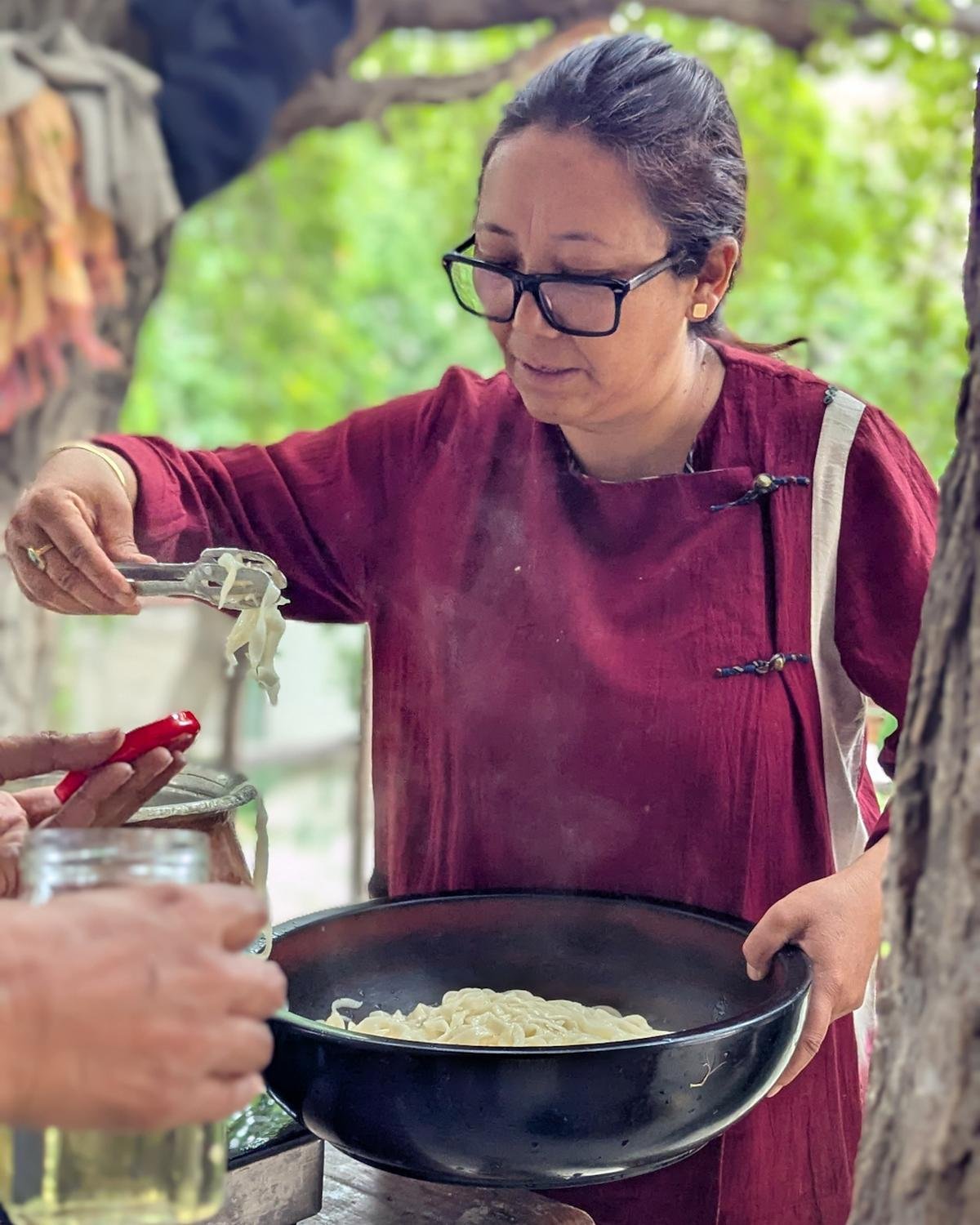 The Hindu Lit For Life Unplugged: Chef Nilza Wangmo Brings Ladakhi Food to Chennai