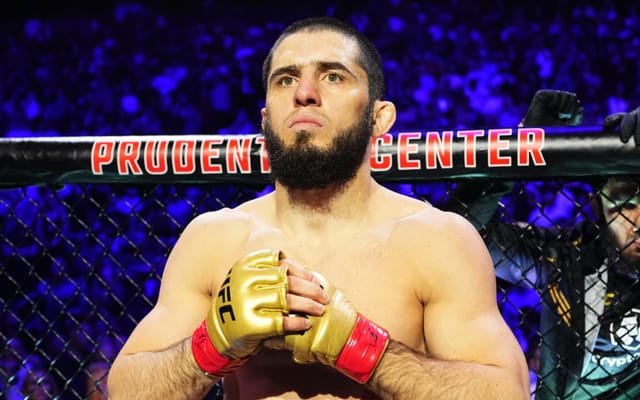 Islam Makhachev Tells Ian Machado Garry 'Please Shut Up' at UFC 330