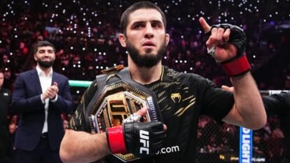 Islam Makhachev Makes Heartwarming Promise to Ian Machado Garry’s Son Islam Makhachev Makes Heartwarming Promise to Ian Machado Garry’s Son