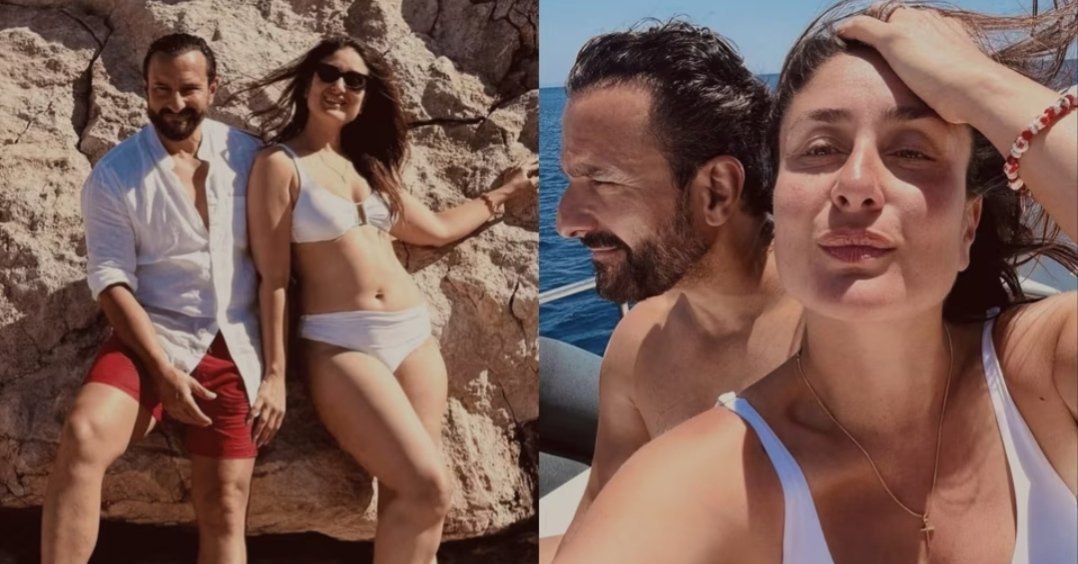 Kareena Kapoor Shares Unseen Vacation Photos With Saif Ali Khan on His 56th Birthday, Bringing Their Tashan Romance Full Circle