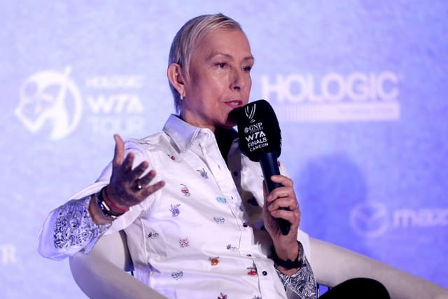 Martina Navratilova Defends Sophie Cunningham Amid WNBA Trans-Athlete Debate