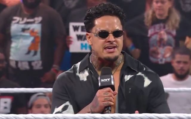 Zilla Fatu Shakes Hands With Booker T Ahead of NXT Championship Match
