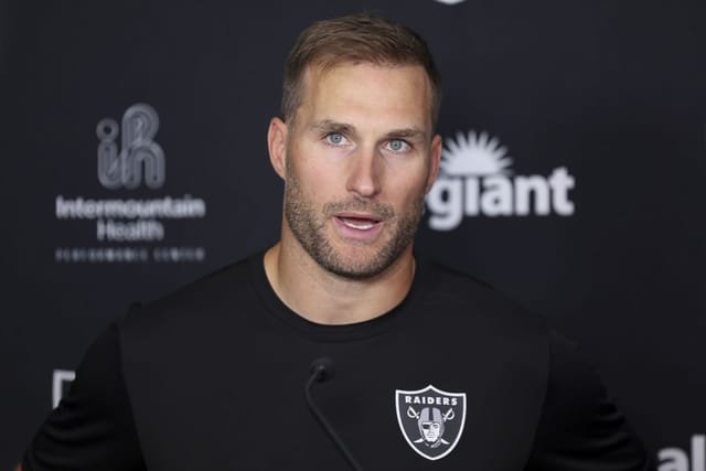 Kirk Cousins Warns Maxx Crosby to Stay Off His Arm During Raiders Practice