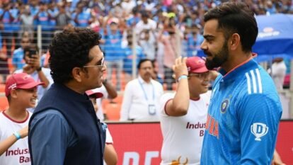 AB de Villiers Says Virat Kohli Raised the Bar Beyond Sachin Tendulkar AB de Villiers Says Virat Kohli Raised the Bar Beyond Sachin Tendulkar