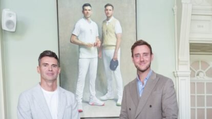 Stuart Broad and James Anderson Reunite at Lord’s for Special Portrait Tribute