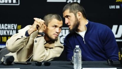Islam Makhachev Sends Support to Umar Nurmagomedov After UFC Shanghai KO Loss Islam Makhachev Sends Support to Umar Nurmagomedov After UFC Shanghai KO Loss