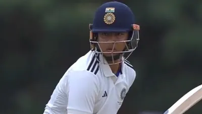 Vaibhav Sooryavanshi Misses Century After Historic Duleep Trophy 92
