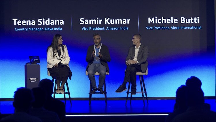 Michele Butti, vice president for Alexa International at Amazon was in India as the company launched Alexa+ here.