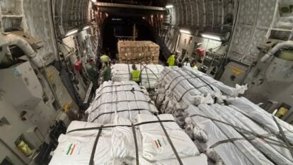 India sends 130 tonnes of aid to flood-hit Nepal, deploys 54 experts for rescue ops