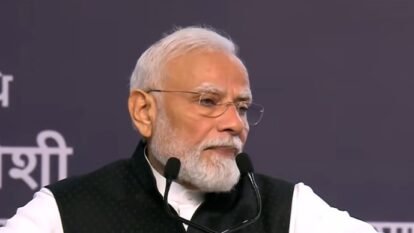 PM Narendra Modi at the centenary celebrations at SRCC in New Delhi PM Narendra Modi at the centenary celebrations at SRCC in New Delhi