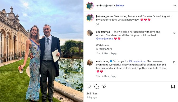 Jones captioned the photo on Instagram.