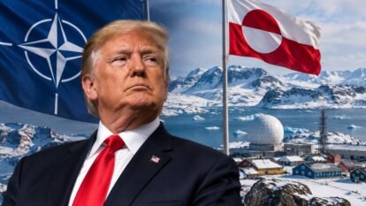 Trump signed a new security agreement with Denmark and Greenland that expands the US military presence on the Arctic island while explicitly tying its defence to NATO. (AI-generated image) Trump signed a new security agreement with Denmark and Greenland that expands the US military presence on the Arctic island while explicitly tying its defence to NATO. (AI-generated image)