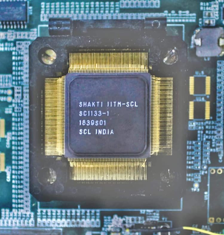 Shakti is a family of processors designed in India, built on the open RISC-V architecture.