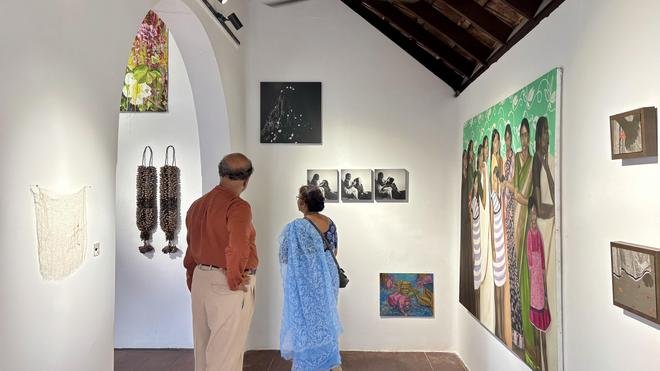 Flower Show Art Exhibition in Thiruvananthapuram Turns Flowers Into Powerful Stories of Love, Loss and Memory