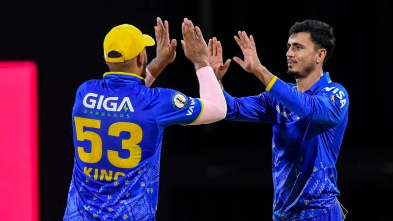 Barbados Tridents Beat St Lucia Kings by 8 Wickets in CPL 2026