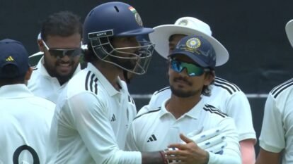 Ishan Kishan Scores 80, Reaches 350 Runs in Duleep Trophy 2026 Final Ishan Kishan Scores 80, Reaches 350 Runs in Duleep Trophy 2026 Final
