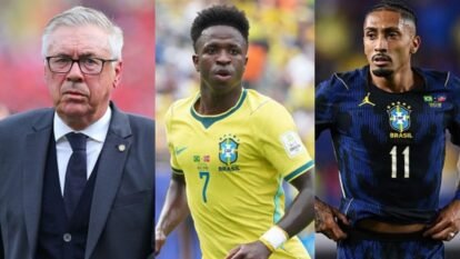 Brazil Announce 26-Man Squad vs India: Vinicius Jr, Raphinha and Endrick Headline Kolkata Clash
