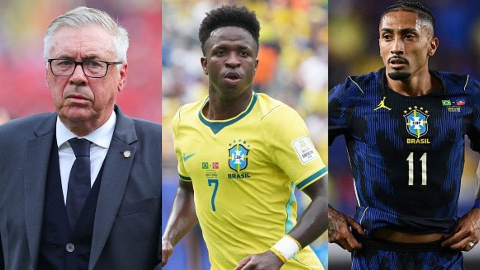 Brazil Announce 26-Man Squad vs India: Vinicius Jr, Raphinha and Endrick Headline Kolkata Clash