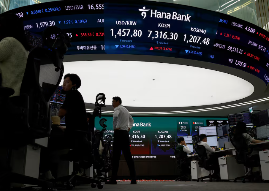 Asian Markets Hold Steady Ahead of Fed Decision as Oil Slips and Treasury Yield Falls Below 5%